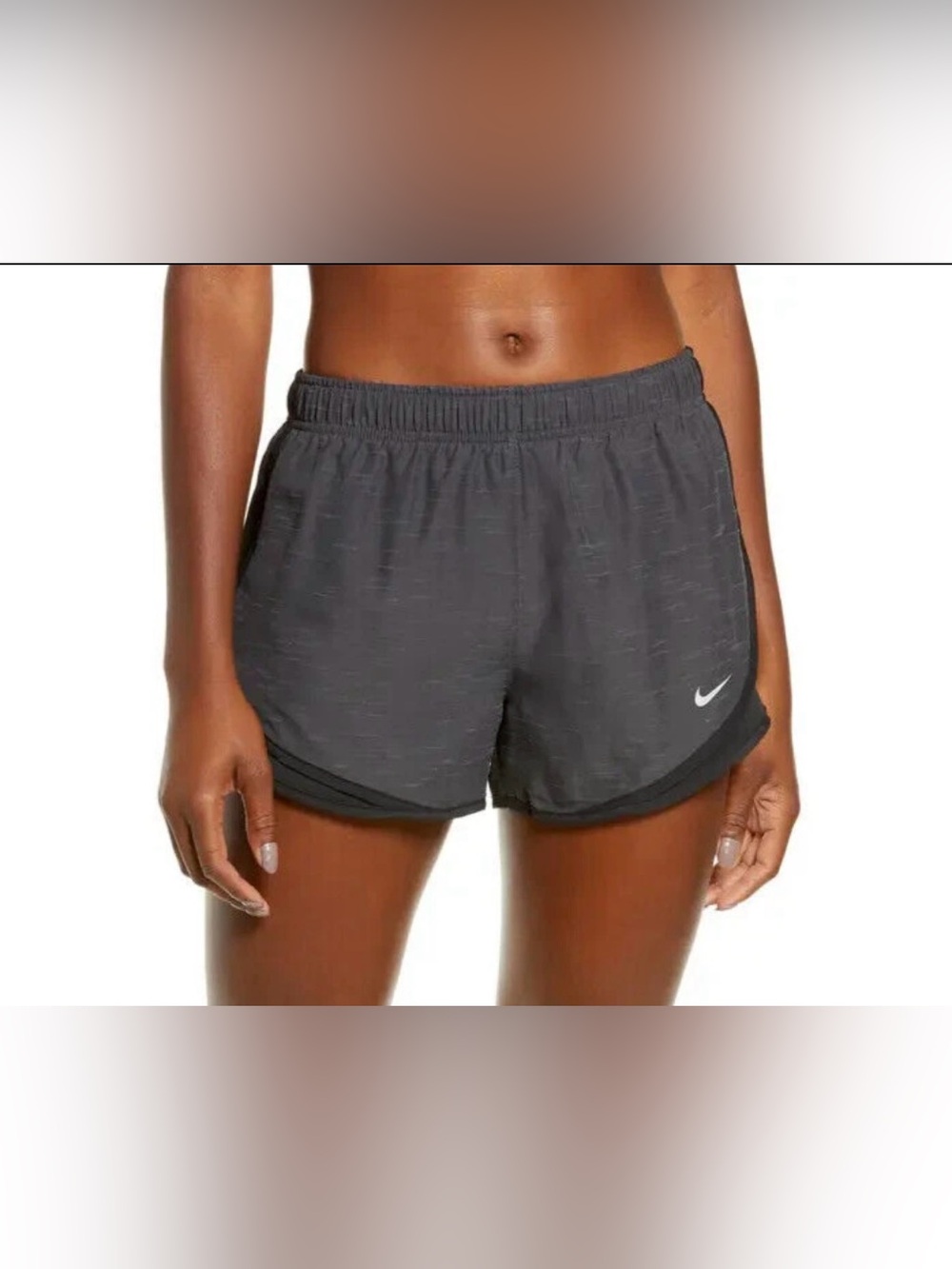 Nike Women's Black Athletic Running Shorts